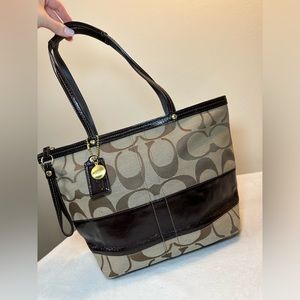 Monogram Coach purse